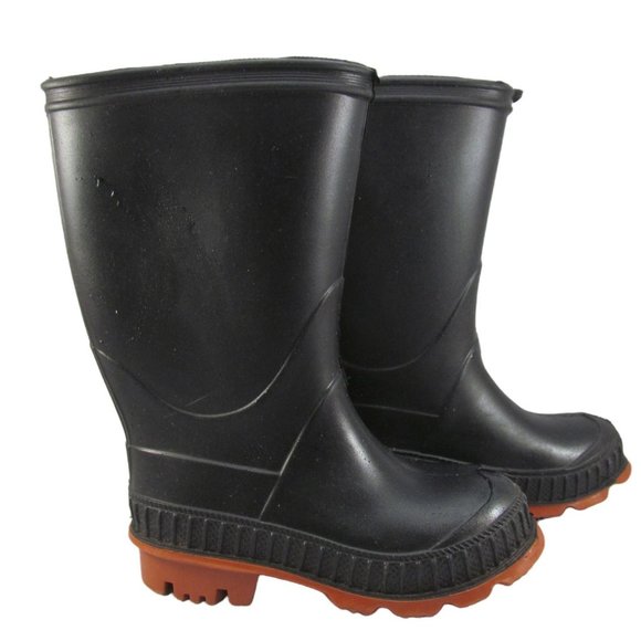 Shoes Toddlers Unisex Kids Black Rubber Rain Boots Galoshes Poshmark